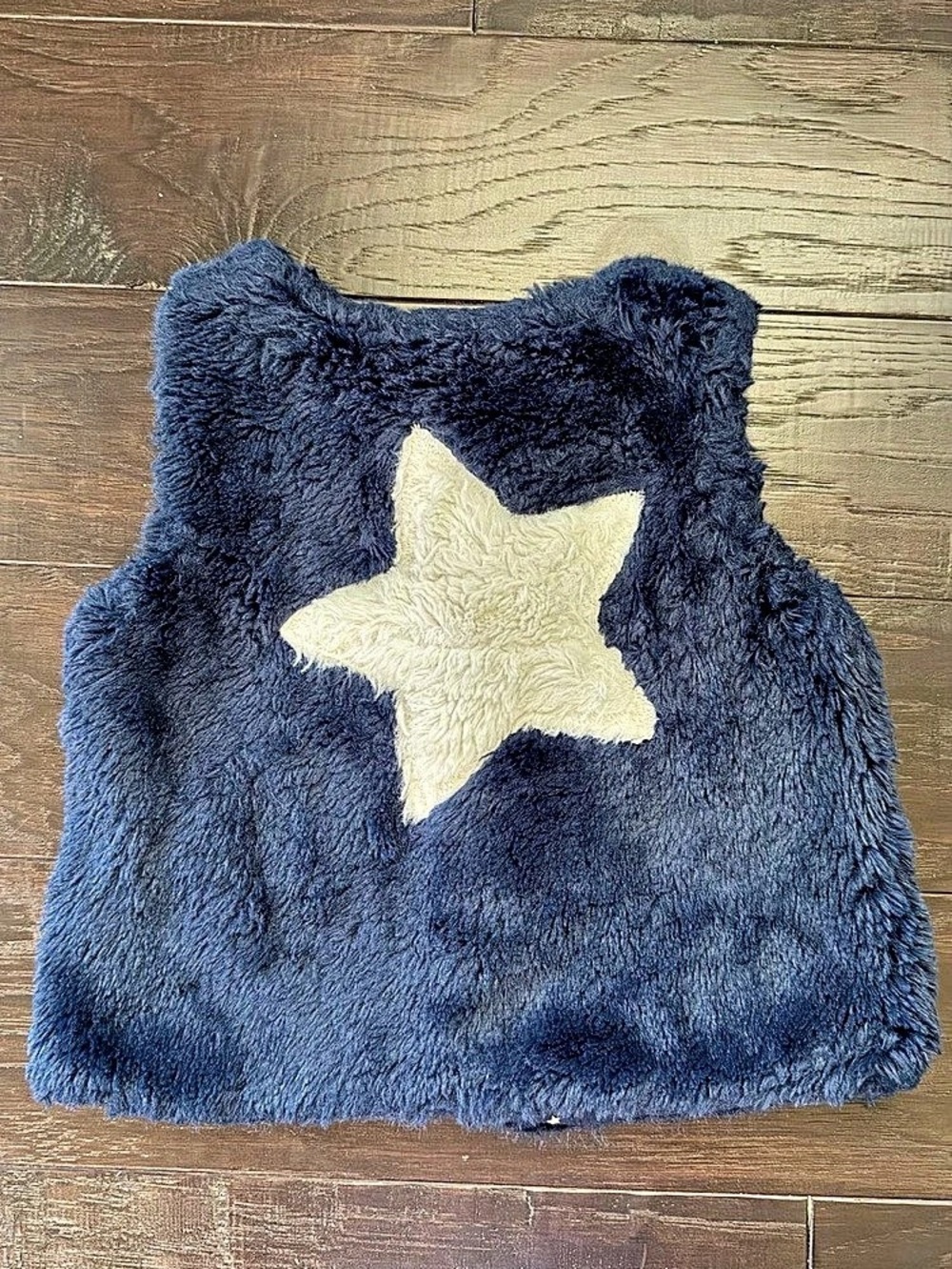Mini Boden Limited Faux Fur Star Vest Girls 4-5Y